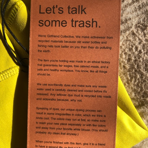 NWT High Waist Biker Shorts - Girlfriend Collective - Picture 10 of 13